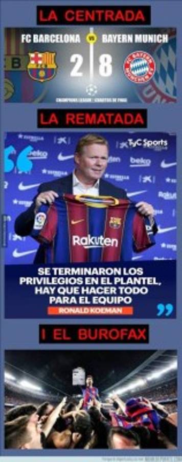 Messi se va del Barcelona y los memes provocan un caos en las redes sociales