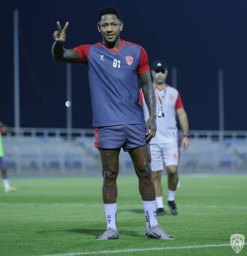 Romell Quioto ha anotado 15 goles en 12 partidos con el Al Arabi SC de Arabia Saudita.