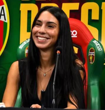 Con solo 23 años se convierte en la presidenta de un club italiano: Hoy comienza mi andadura; el equipo saldrá adelante