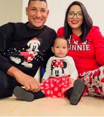 ¡En familia! Así recibieron la navidad los futbolistas hondureños