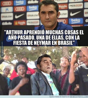 Dembélé y Valverde, víctimas favoritas de los memes tras el triunfo de Barcelona en Getafe&nbsp;&nbsp;