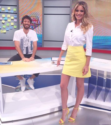 Diletta Leotta, la bella presentadora que sorteará el calendario de la B en Italia