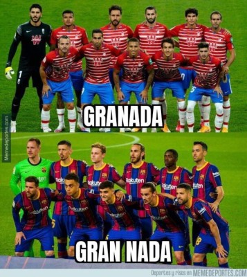 Los nuevos memes que hacen pedazos a Barcelona y Messi por perder la oportunidad de ser líder ante Granada