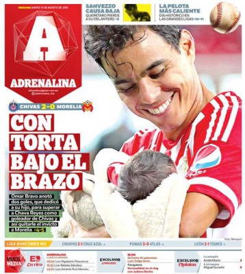 JUEVES: Las portadas de los periódicos deportivos más importantes