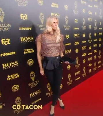 Las esposas que opacaron a sus parejas en la alfombra roja del Balón de Oro 2019