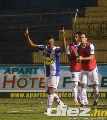 las mejores imágenes de la jornada 17 de la liga nacional de Honduras