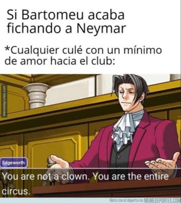 Barcelona y Bartomeu, las víctimas favortitas de los memes del fichaje de Neymar