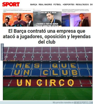 Los memes que arrasan en las redes sociales del escándalo de Bartomeu y el Barcelona