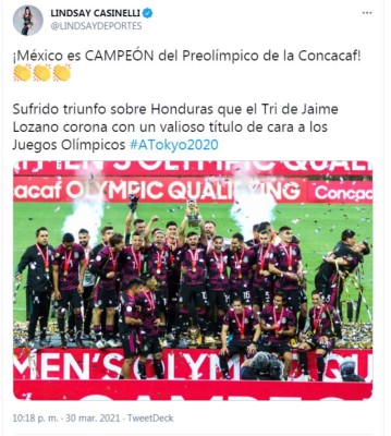 Así reaccionan los periodistas al trabajo de Honduras en el Preolímpico: ''Llegó menospreciado y fue el gran ganador''