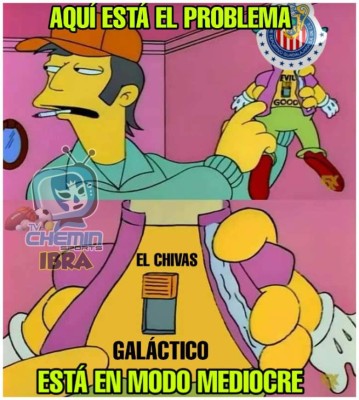 Los memes liquidan a las Chivas 'galácticas' por quedar fuera de la Copa MX ante Dorados