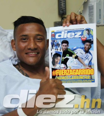 Así se recuperó Garrido de la lesión por la que le hubiesen cortado la pierna