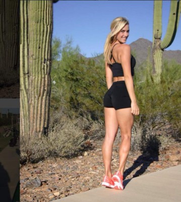 Paige Spiranac, la bella golfista que ha sido víctima del hackeo