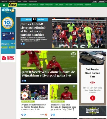 ¡Ridículo y tragedia! Así tilda la prensa mundial la eliminación del Barcelona ante Liverpool