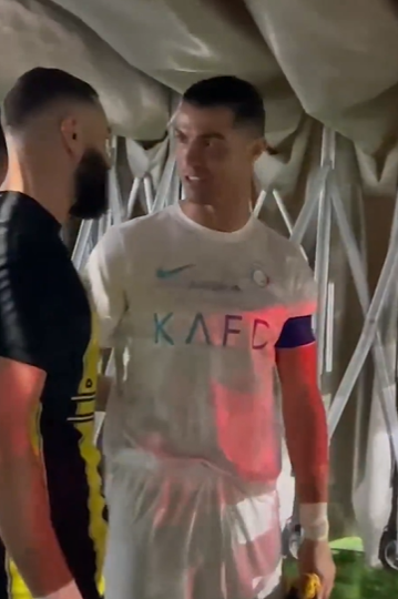 Show en la liga de Arabia: el reencuentro de Cristiano Ronaldo con Benzema y los goles del portugués