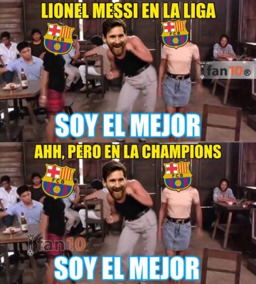 ¡Imperdibles! Messi y su baile, protagonista de los memes del Barcelona-Athletic