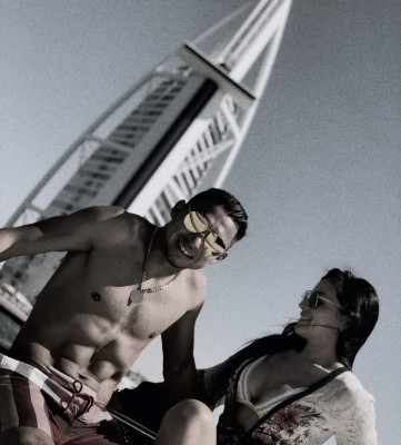 Las espectaculares vacaciones de Emilio Izaguirre y su linda esposa en Dubai