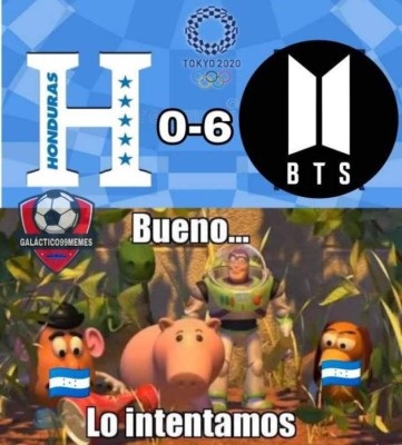 Los crueles memes luego de la dura eliminación de Honduras de los Juegos Olímpicos de Tokio