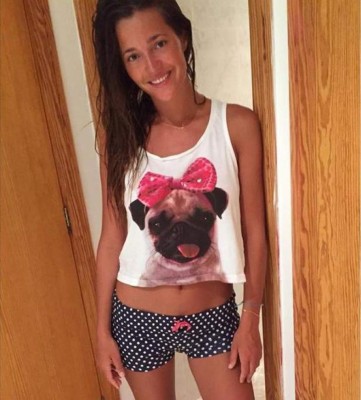 Ella es la bella Malena Costa, quien anunció su boda con Mario Suárez