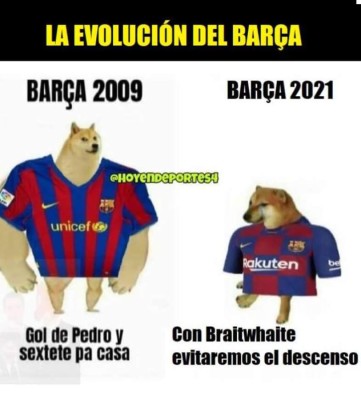 'Súper' Braithwaite, protagonista de los memes tras la victoria de Barcelona ante Betis