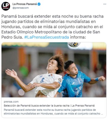 'A papá se le respeta y hay que pasarles por encima': Así calienta la prensa de Panamá el partido contra Honduras&nbsp;&nbsp;