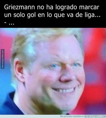 Atlético derrotó al Barcelona y los memes hacen pedazos a Koeman, Laporta y Luis Suárez