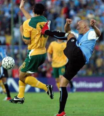 El once de los futbolistas más sucios en la historia del fútbol