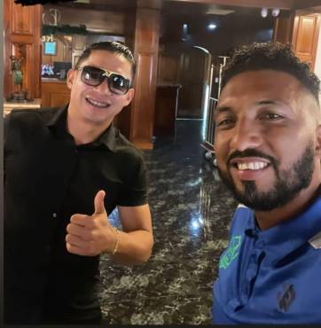 Emilio Izaguirre sorprende en la concentración de los Potros de Olancho previo al duelo ante el Olimpia