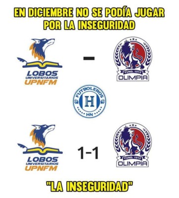 Los memes humillan al Real España tras perder ante el Vida y Olimpia tampoco se salva