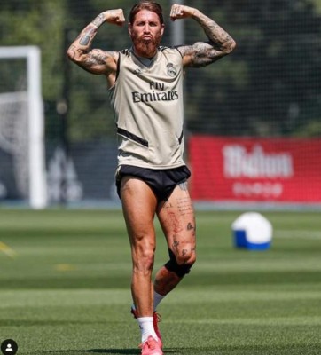 Impacta con su última foto: La increíble transformación física de Sergio Ramos a sus 34 años