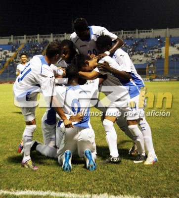 ¡La celebración de la Sub 17 de Honduras al clasificar al Mundial!