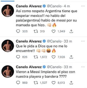 Kun Agüero explota contra Canelo Álvarez y sale en defensa de Messi: Explica por qué la camisa estaba en el suelo
