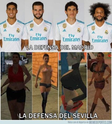 ¡Imperdibles! Los mejores memes de la paliza del Real Madrid al Sevilla