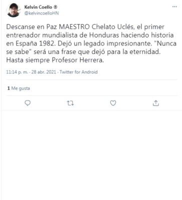 'Se apagó la luz más brillante del fútbol de Honduras': Los desgarradores mensajes tras la muerte de Chelato Uclés