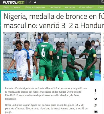 Prensa internacional despide con dignidad a Honduras de los Juegos Olímpicos