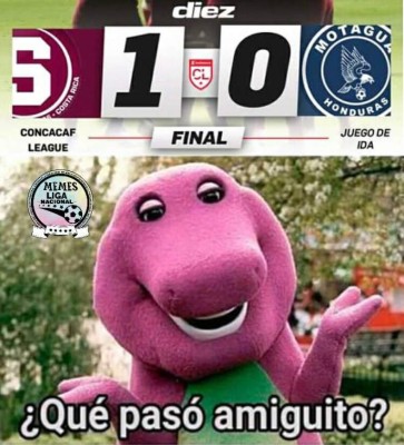 Memes no perdonan al Motagua tras perder ante Saprissa en la final de Concacaf