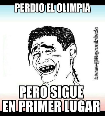 Olimpia es fusilado con memes tras su derrota ante el Juticalpa FC