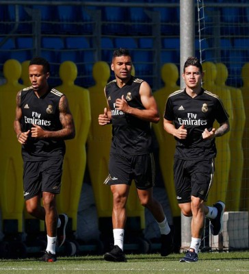Real Madrid: Sorpresa en el entrenamiento con el regreso de James Rodríguez