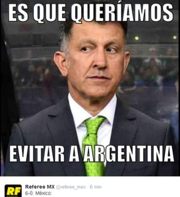 Siguen llegando los memes por la humillante eliminación de México