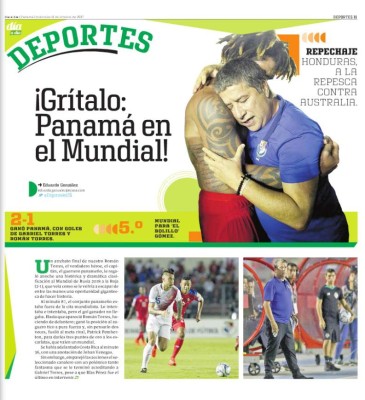 'Dios es panameño, grítalo, estamos en Rusia'. Así celebran el pase al Mundial