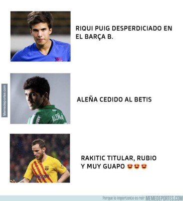 Los mejores memes del fin de semana: Fichajes en Honduras y el empate del Barcelona en Liga