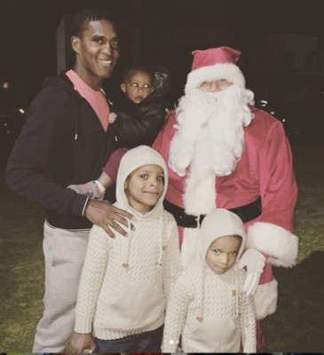 Futbolistas hondureños y sus 'tiernas' imágenes en su faceta de padres