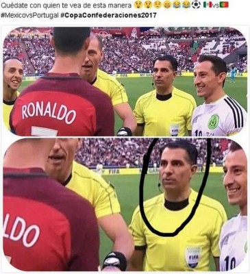 Cristiano Ronaldo y Chicharito protagonizan los memes del Portugal-México