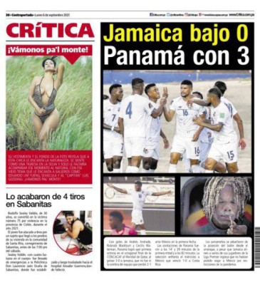 'Punto amargo', 'Poca magia', 'Panamá ilusiona', 'decepción tica': las portadas de los diarios en Concacaf