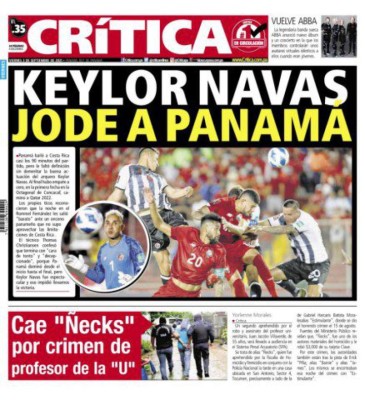 'Keylor jode a Panamá', 'Ilusiona', 'Qatar se ve lejos': lo que dice la prensa en Concacaf tras el inicio del octagonal