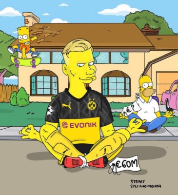 Imperdible: Así se ven Messi, Cristiano Ronaldo y las estrellas del fútbol en los Simpsons