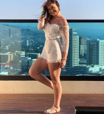 Así es Malubi Paz, el nuevo amor del futbolista hondureño Romell Quioto