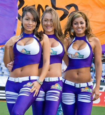 Te presentamos las espectaculares 'rumberitas' que embellecen los estadios en Costa Rica