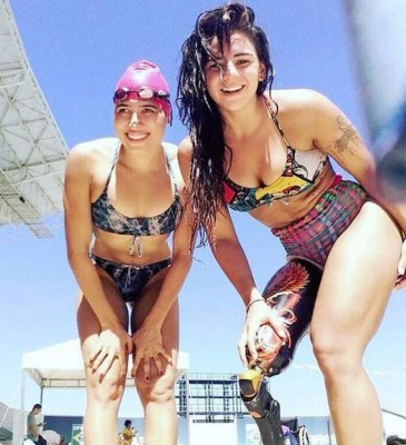 Camille Rodrigues, la sexy atleta paralímpica que deslumbra en Brasil