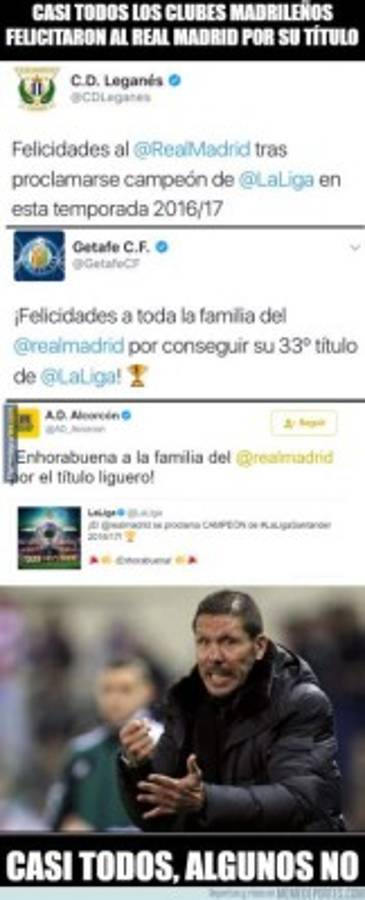 Los otros memes que no has visto del título del Real Madrid en la Liga