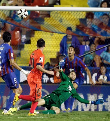 Barcelona receta paliza de 5-0 al Levante